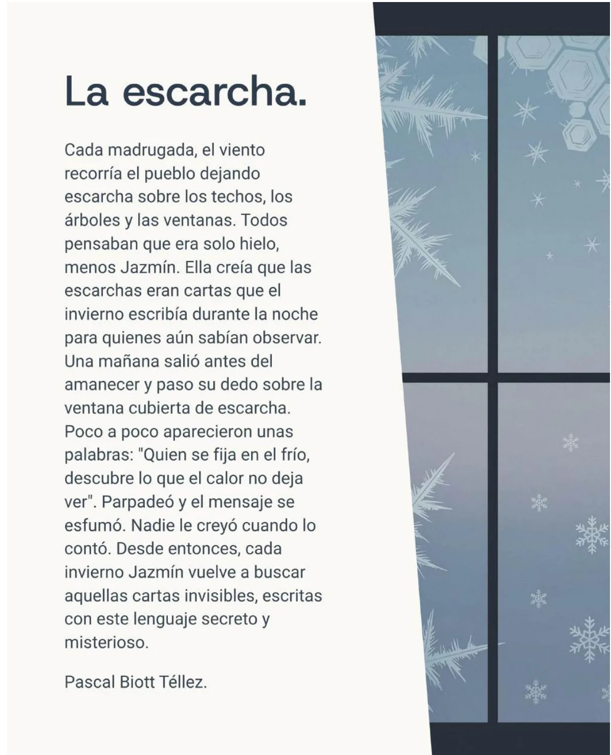 LA ESCARCHA